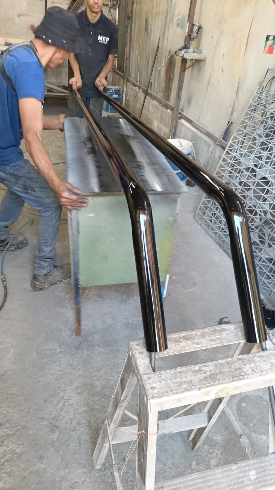 Fabricación de Poste 7